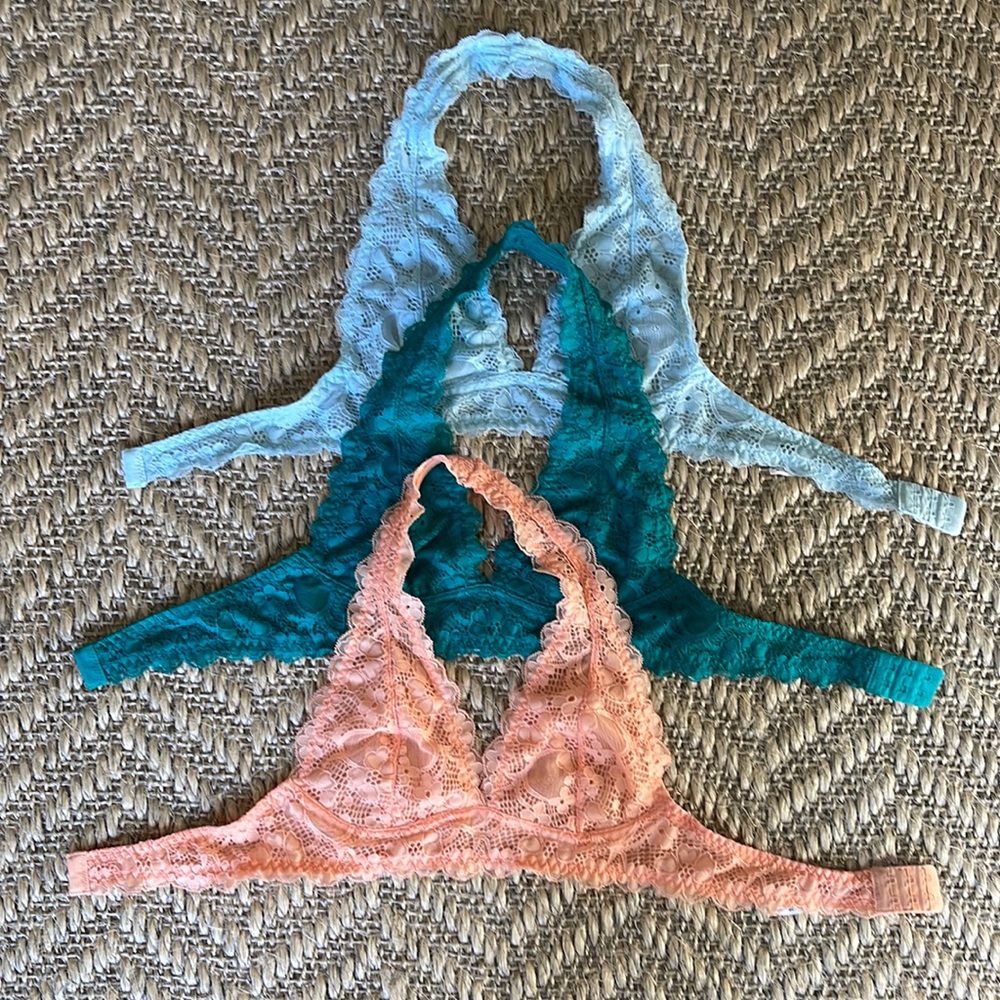 Free people bralettes